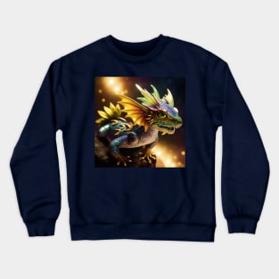 Glitter Dragon Crewneck Sweatshirt